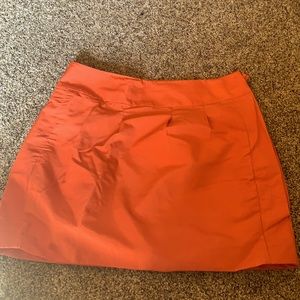 Bright Orange BCBG Balloon Skirt.  Size 6.